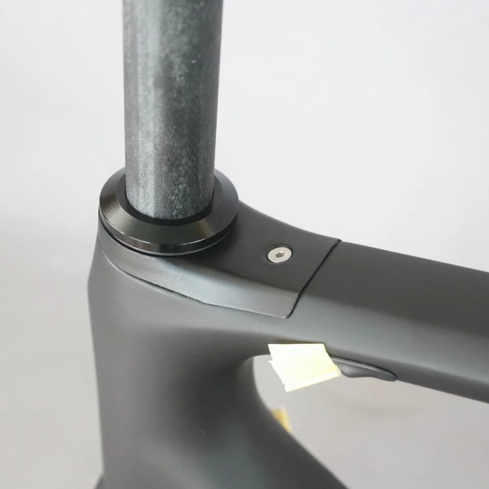 Sale 2019 new Aero design Ultralight  carbon road bike frame carbon fibre racing bicycle frame700c  accept painting 4
