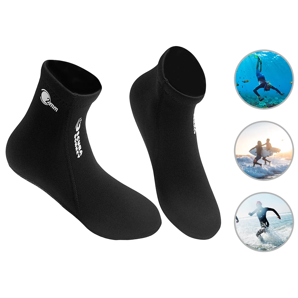 

Men Women Diving Surfing Socks 2MM Neoprene Swimming Water Boots Beach Snorkeling Booties Surfing Socks