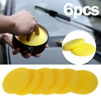 

Detailing Accessories Replacement Car Foam Polishing Pads Cleaning 10*1.5cm Kit Waxing Polish