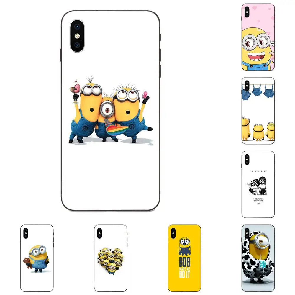 

For Xiaomi Redmi Note 3 3S 4 4A 4X 5 5A 6 6A 7 7A K20 Plus Pro S2 Y2 Y3 Soft Covers Capa Minion Banana Cute Anime Unique Luxury