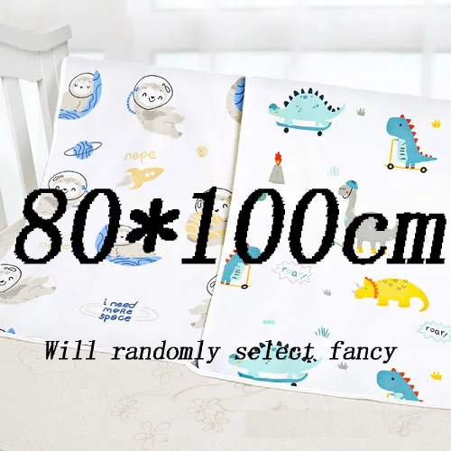80X100 HereNice/Водонепроницаемый моющийся коврик для пеленок для маленьких детей, различные модели пеленальных подушечек, переносная дышащая и Удобная подкладка - Цвет: 80X100
