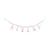 2-Pack Macrame Woven Tassel Garland - Belly Basket Wall Hanging Decor For Boho Home Style