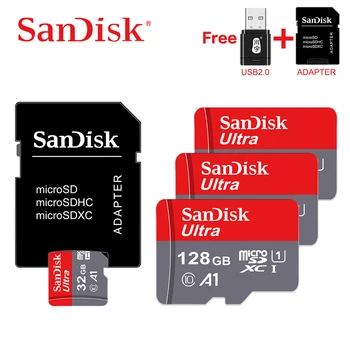 

SanDisk micro SD Card 64G Memory Card 64GB high speed microSD TF card microSDXC UHS-I Card for smartphones cartao de memoria