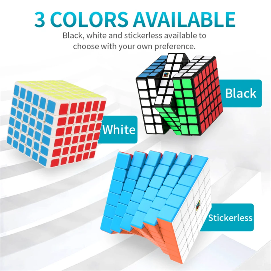 MoYu MeiLong Cubing класс MF8863 6x6 волшебный куб 6 слоев красочные головоломки обучающие игрушки для детей для взрослых cubo magico