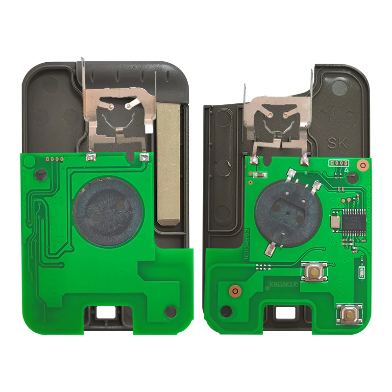 XNRKEY 2 Button Smart Key Card PCF7926 Chip 433Mhz for Renault Laguna Remote Car Key Without Without Words car remote key,car key