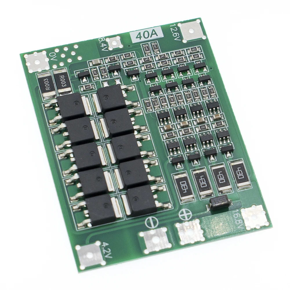 10 шт. 4S 40A литий ионная литиевая батарея 18650 зарядное устройство PCB BMS Защитная