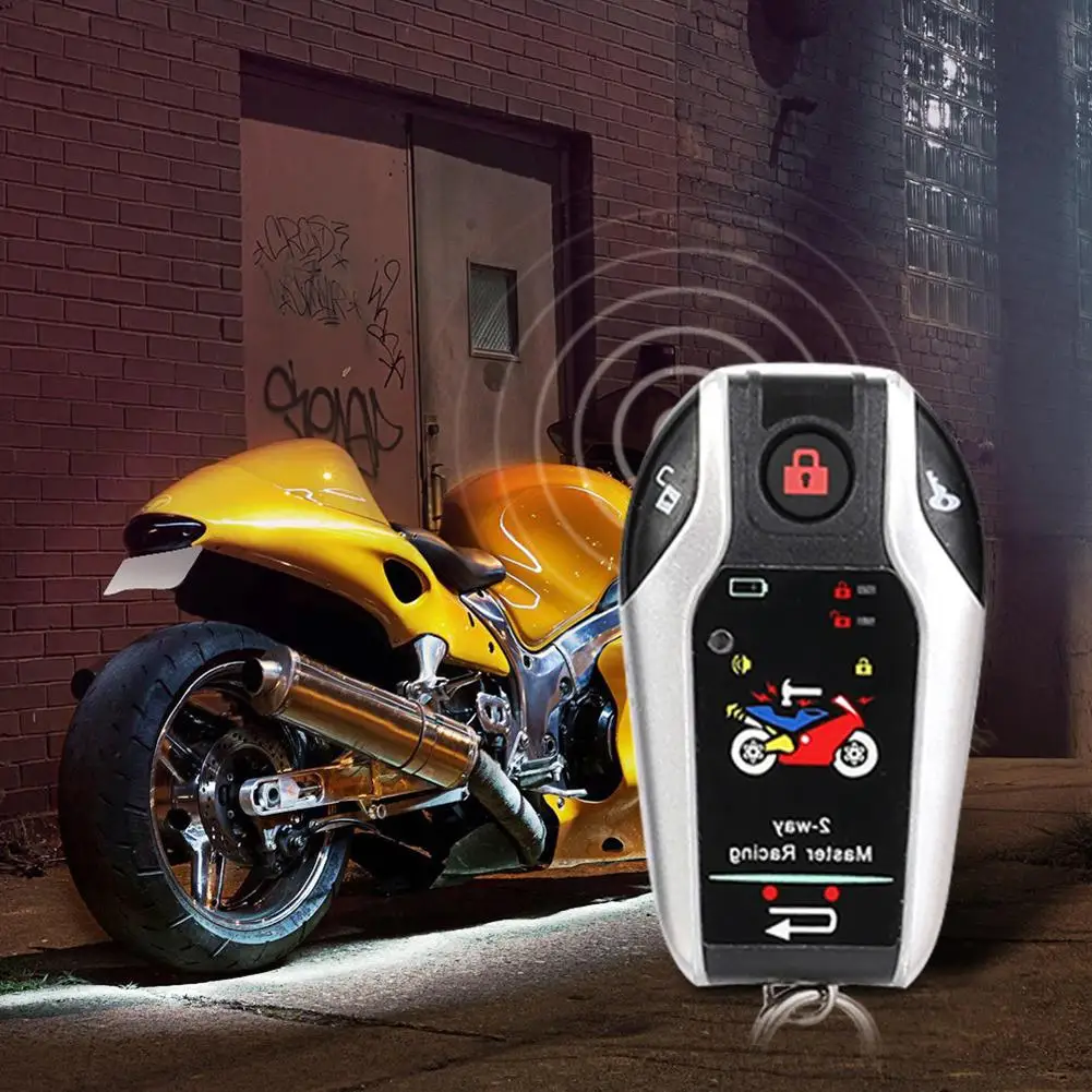 Dragonpad универсальный мотоцикл двусторонняя сигнализация противоугонное устройство Вибрация звуковая подсказка с микроволновым датчиком