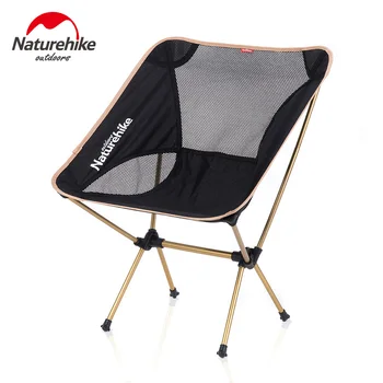 

NatureHike Outdoor Ultralight Portable Folding Chairs with Carry Bag Camping Fishing Folding Chairs Beach Chairs NH15Y012-L