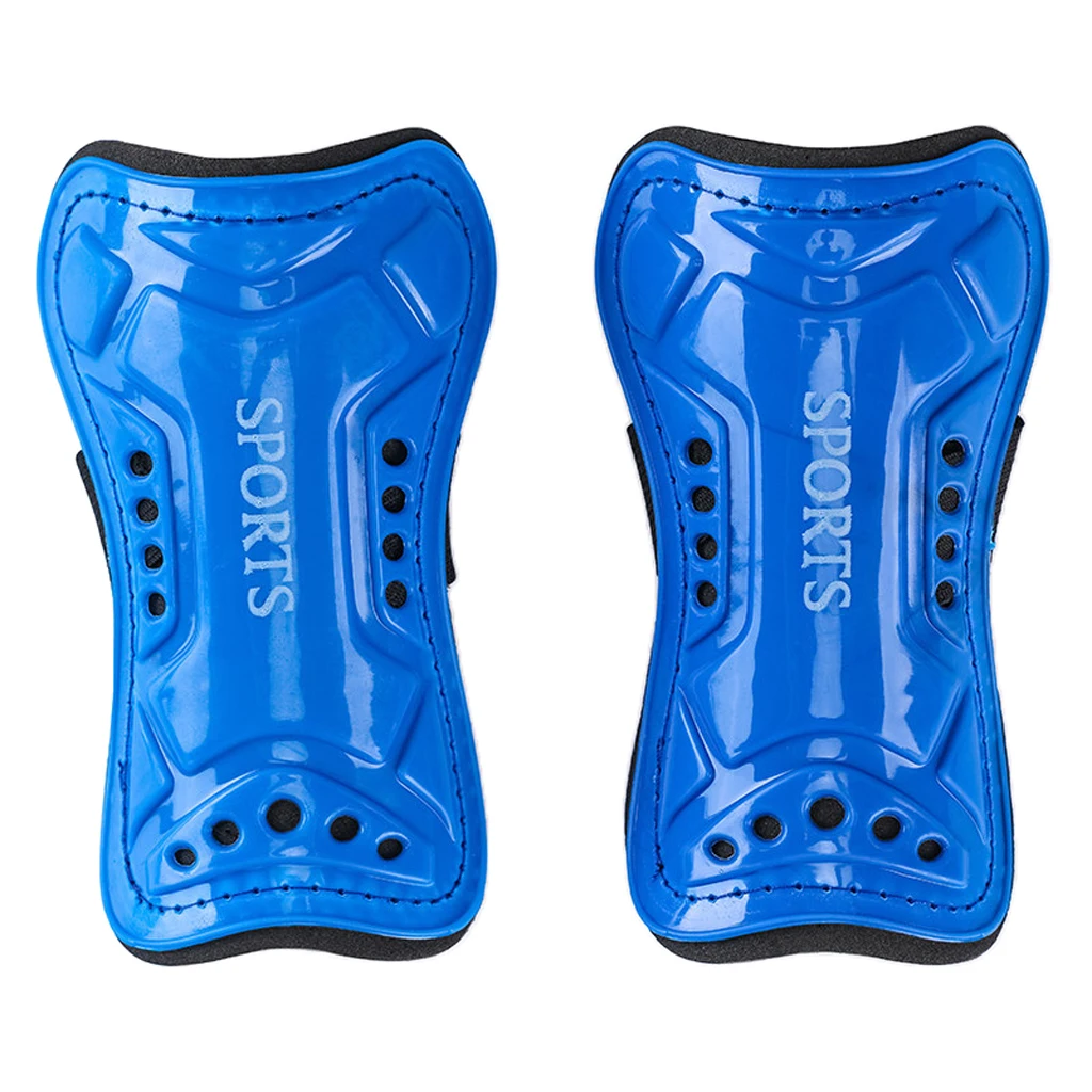 1 Pair of Soft Light Football Shin Pad Guard Sports Leg Protector for Kids Adult