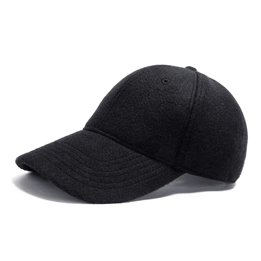 [AETRENDS] 6-Панель зимние Утепленные шерстяные Бейсбол Кепки Для женщин Для мужчин Кепка-тракер в открытый Пеший Туризм Кемпинг Шляпа Snapback Z-10039