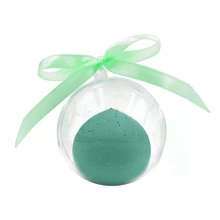 Девушка макияж маленький персиковый спонж для нанесения пудры спонж мягкий и удобный для кожи средства для макияжа сухой влажный двойного назначения косметический спонж