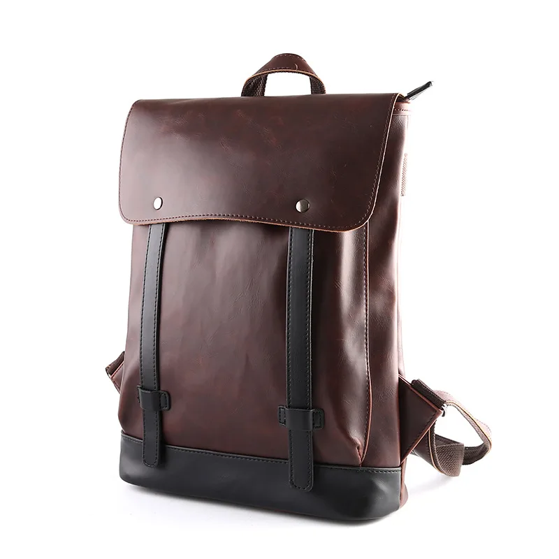 

New Korean version of men's bag retro backpacks for men and women style fashion backpacks computer bags