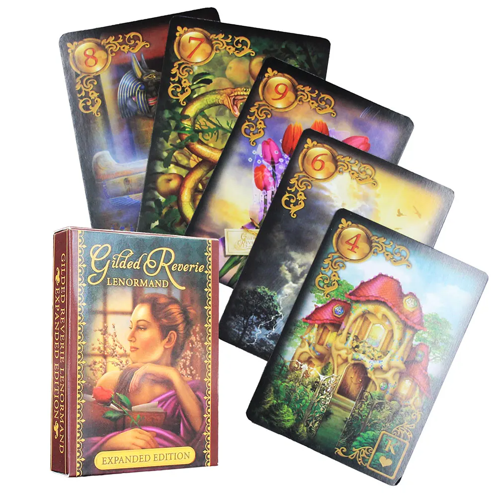 Карты Tarot настольные игры с изображением судьбы и Таро подарок на английском