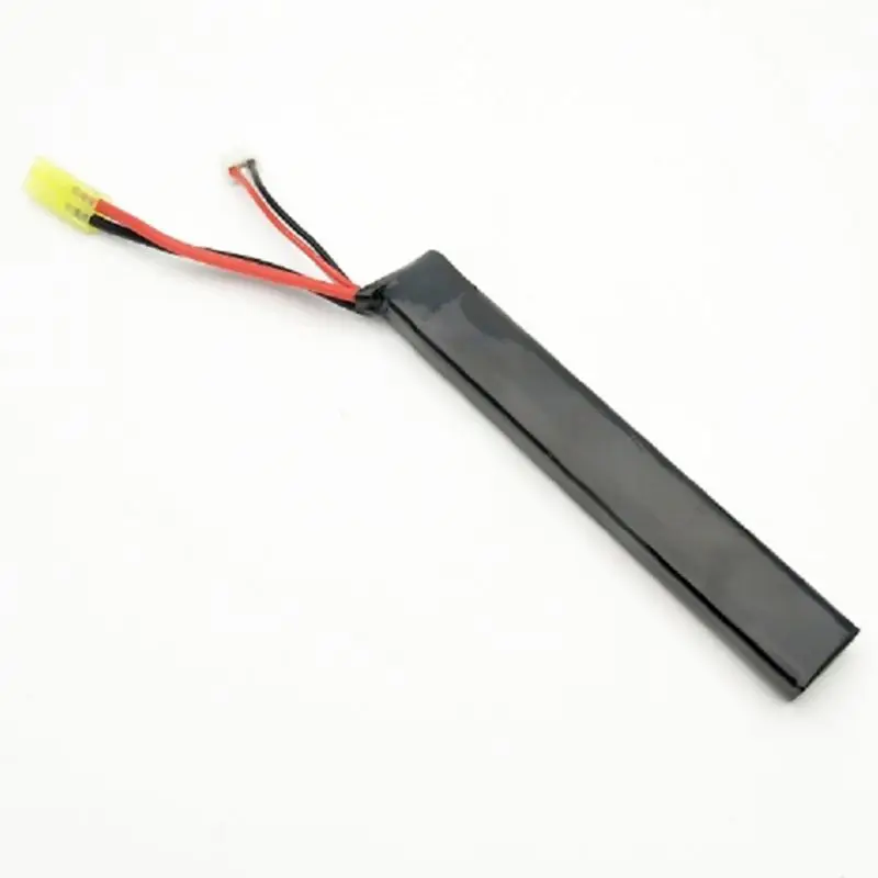 Аккумулятор для реплики AEG 7,4 V 1300 MAH LI-PO Тип перезаряжаемая палка 18568 страйкбол