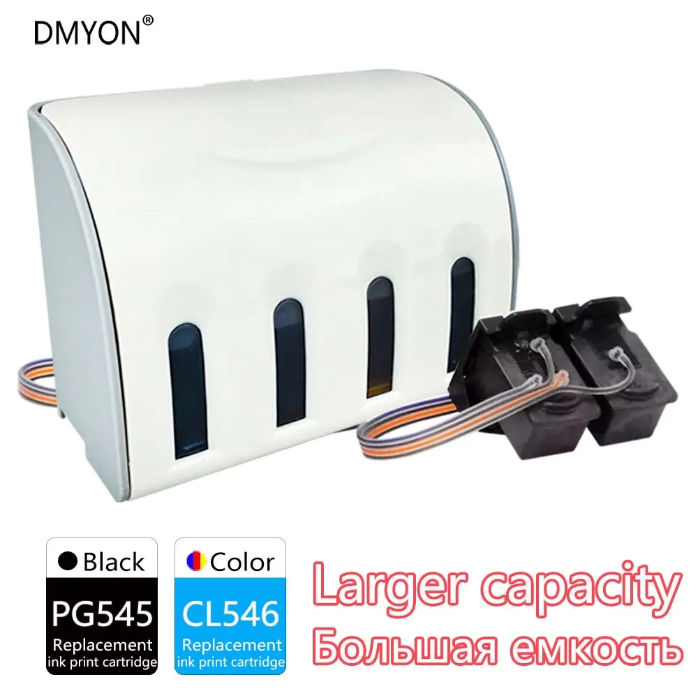 DMYON совместимый для Canon PG545 CL546 СНПЧ чернильный картридж Pixma MG2550 MG2550s MG2555 MG2555s MG2900