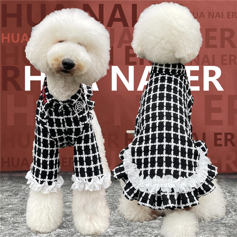Pets Products Fashion Dog Clothes Giant Poodle Dress