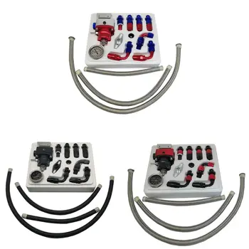 

Fuel Pressure Regulator set 3 Colors Adjustable Fuel Pressure Regulator Kit