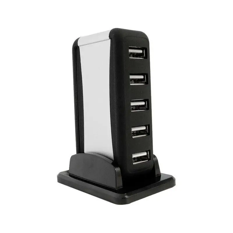 7 портовый высокоскоростной USB концентратор 2 0 с вилкой для ЕС США зарядное