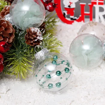

Shatterproof Christmas Ball Decor Set Creative Baubles Christmas Tree Hanging Decoration Pendant for New Year Wedding Party Gift