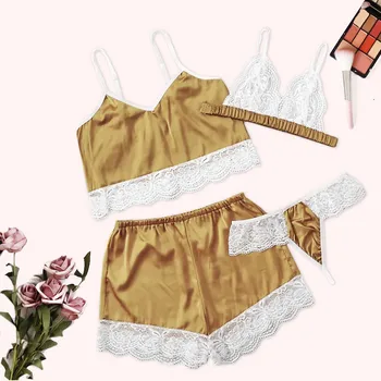 

2019 Womens Floral Nightdress Strap V Neck Lingerie Ladies Sleepwear Dress Robe Nightie Gown Sexy sleep wear#p5
