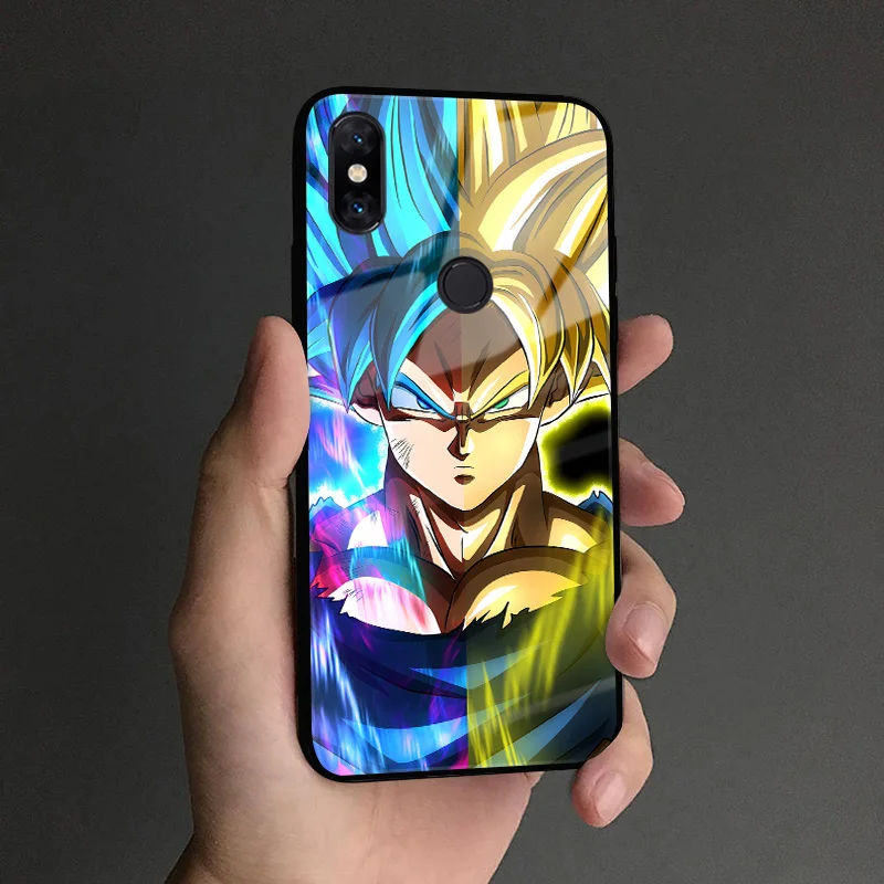 Dragon ball Z Character DBS Goku мягкий силиконовый стеклянный чехол для телефона для Xiaomi mi 6 8 9 SE mi x 2 2s 3 redmi note 5 6 7 8 pro - Цвет: AE 2317
