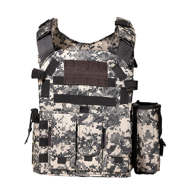 Multifunctional Tactical Vest, Molle Plate Carrier Military Hunting Vest Airsoft Combat Vest
