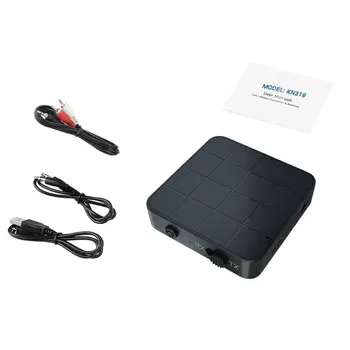

2 IN 1 Rechargeable Bluetooth 5.0 audio Receiver Transmitter 3.5mm Music Stereo Adapter for TV Car PC Headphones MP3