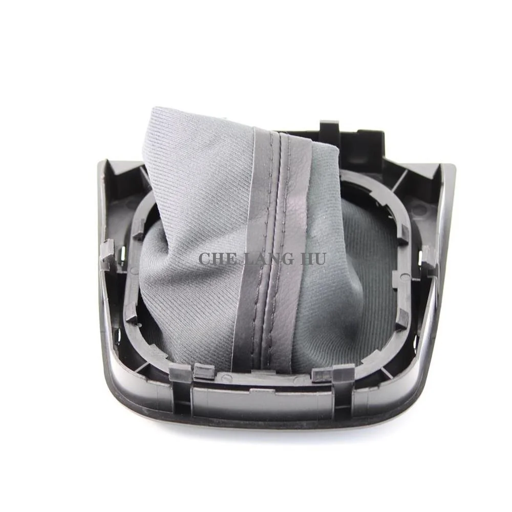 Для volkswagen VW EOS 2006 2007 2008 2009 2010 2011 авто-Стайлинг Шестерни рукоятка рычага переключения передач кожаные ботинки со вставками
