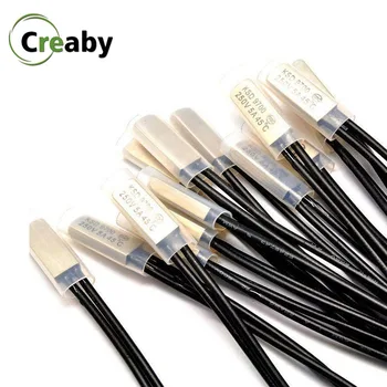 

5pcs KSD9700 5A 250V Bimetal Disc Temperature Switch Thermostat Normally Open Normally Closed Thermal Protector 40-135 Degree