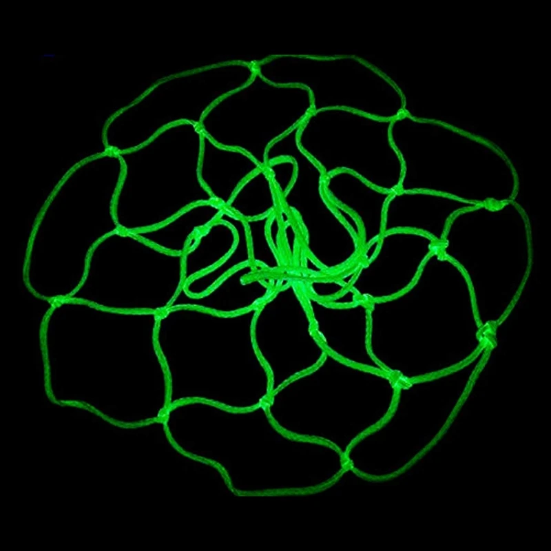 Ночник баскетбольная сетка светящаяся наружная светится в темноте портативная солнечная Спортивная нейлоновая светящаяся Ночная