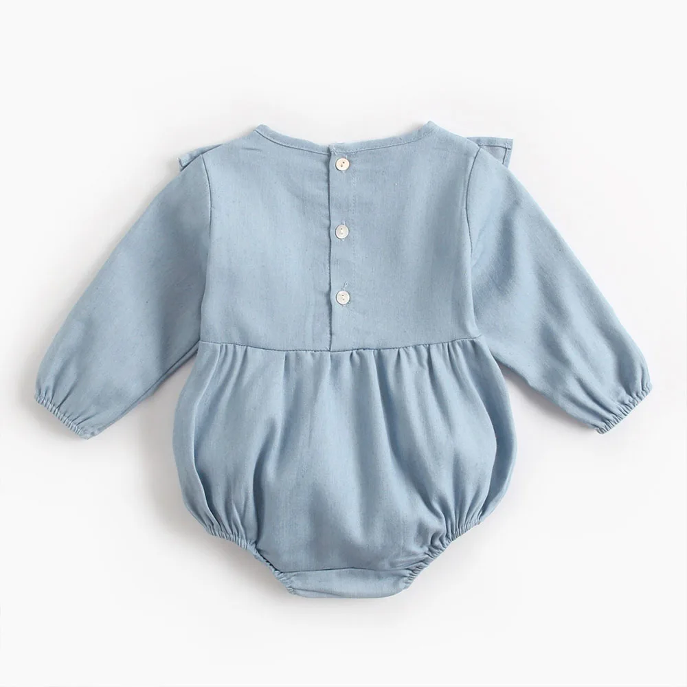 0-3T Infants Rompers Baby Bodysuit Long Sleeve Cute Pure Color Romper 31 styles Autumn Girls Girl Clothes Newborn Jumpsuit | Детская