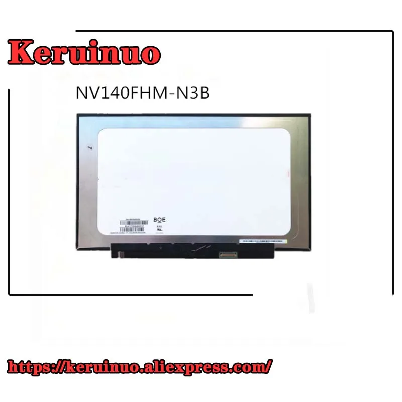 

14'' Laptop Lcd FHD IPS Screen NV140FHM-N3B FIT NV140FHM-N62 LP140WF7-SPC1 B140HAN03.7/03.0 B140HAN04.0/04.1 1920*1080 EDP