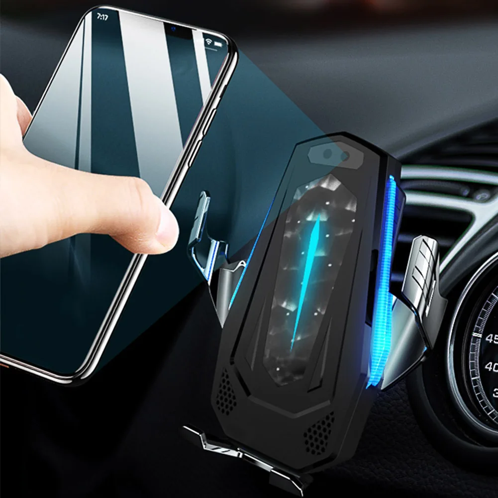 Автоматическая Зажимная быстрая 10 Вт автомобильное крепление Беспроводной