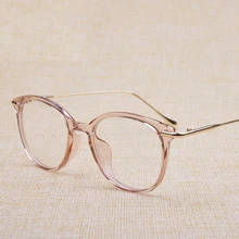 CUBOJUE прозрачные очки Женская модная рамка для женских градусов оптические линзы по рецепту с прозрачными простыми линзами женские очки
