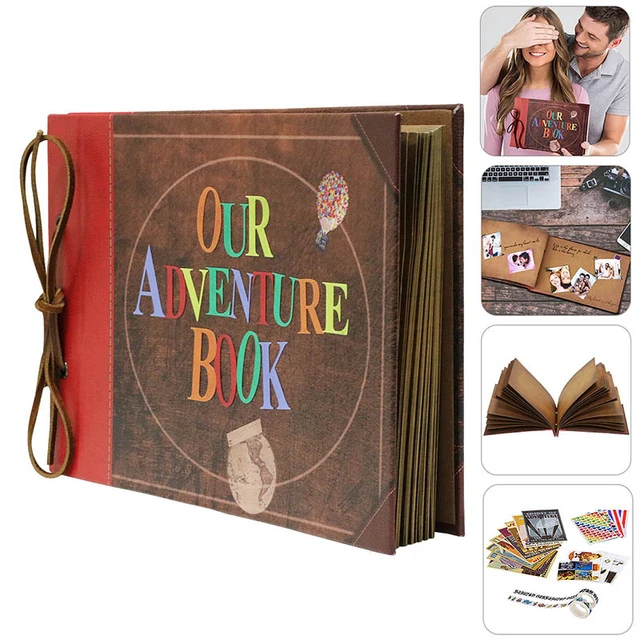 Our Adventure Book Travel Journal, Vintage Scrapbook Album, Wedding  Guestbook, Keepsake, 22 x 19cm, 150 Pages - AliExpress