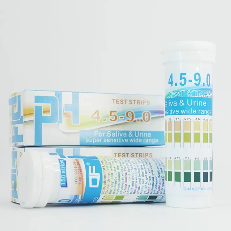 New 150 Strips Bottled PH Test Paper Range PH 4.5-9.0 For Urine & Saliva Indicator Instruments and Apparatus 2
