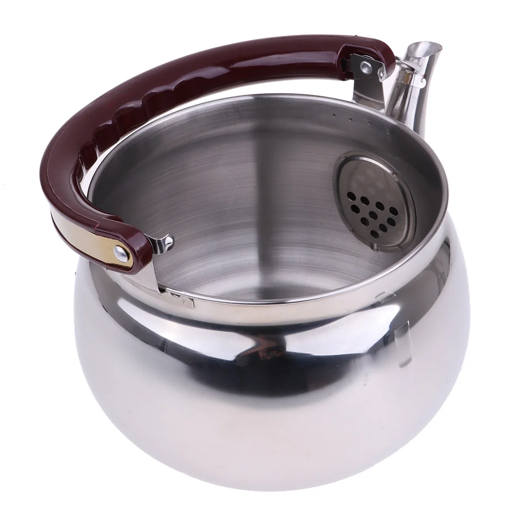 Outdoor Camping Stainless Steel Tea Kettle Coffee Water Pot Bucket Jug 22 / 24/ 26cm