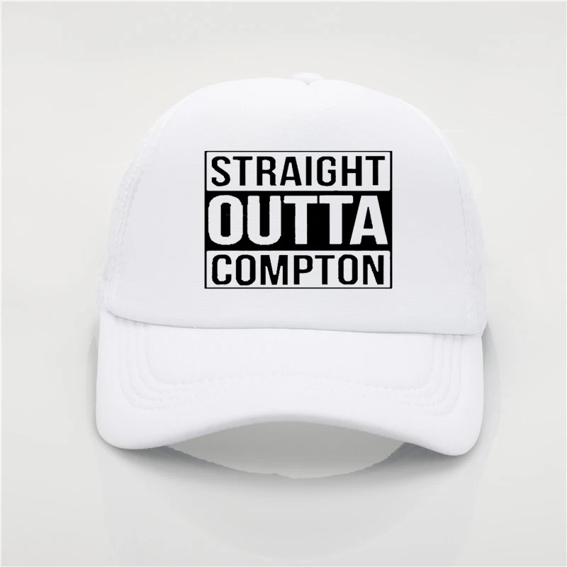 Модная шапка с сеткой Compton печать бейсбольная кепка для мужчин и wo мужская летняя трендовая Кепка новая молодежная Джокер Солнцезащитная шляпа пляжный козырек шляпа - Цвет: Розовый
