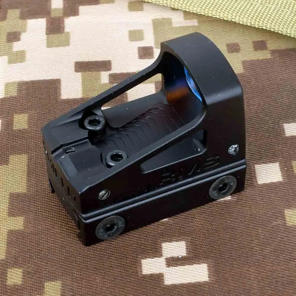 Тактический RMS Reflex Micro Red Dot прицел с вентилируемым креплением и распорками для Глок для страйкбола пистолет