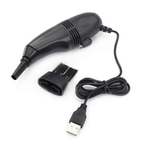 Мини-usb вакуумная клавиатура пылеочиститель для ноутбука ПК компьютер-семейный Офис ПК keybard очиститель инструмент-черный