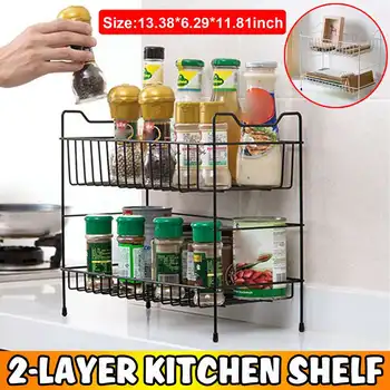 

Corner Bathroom Storage Shelf Multi-Layers Kitchen Iron Storage Rack Stand Corner Shelf Organizer Shampoo Holder Bathroom Shelf