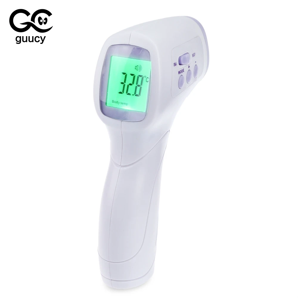 Детский Электронный термометр, цифровой Бесконтактный инфракрасный монитор температуры тела, лба, датчик температуры, семейный уход за здоровьем