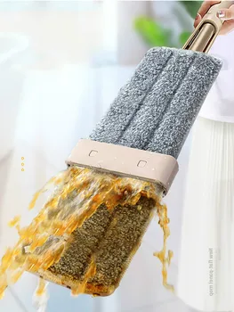 

JOYBOS Free Hand Washing Lazy Mop Magic Cleaner Self-wring Squeeze Household Automatic Dehydration Telescopic Flat Mops JBS8