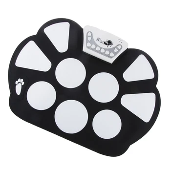 

Music Games Drums And Electronic Percussion Drum With Silicone Drumsticks