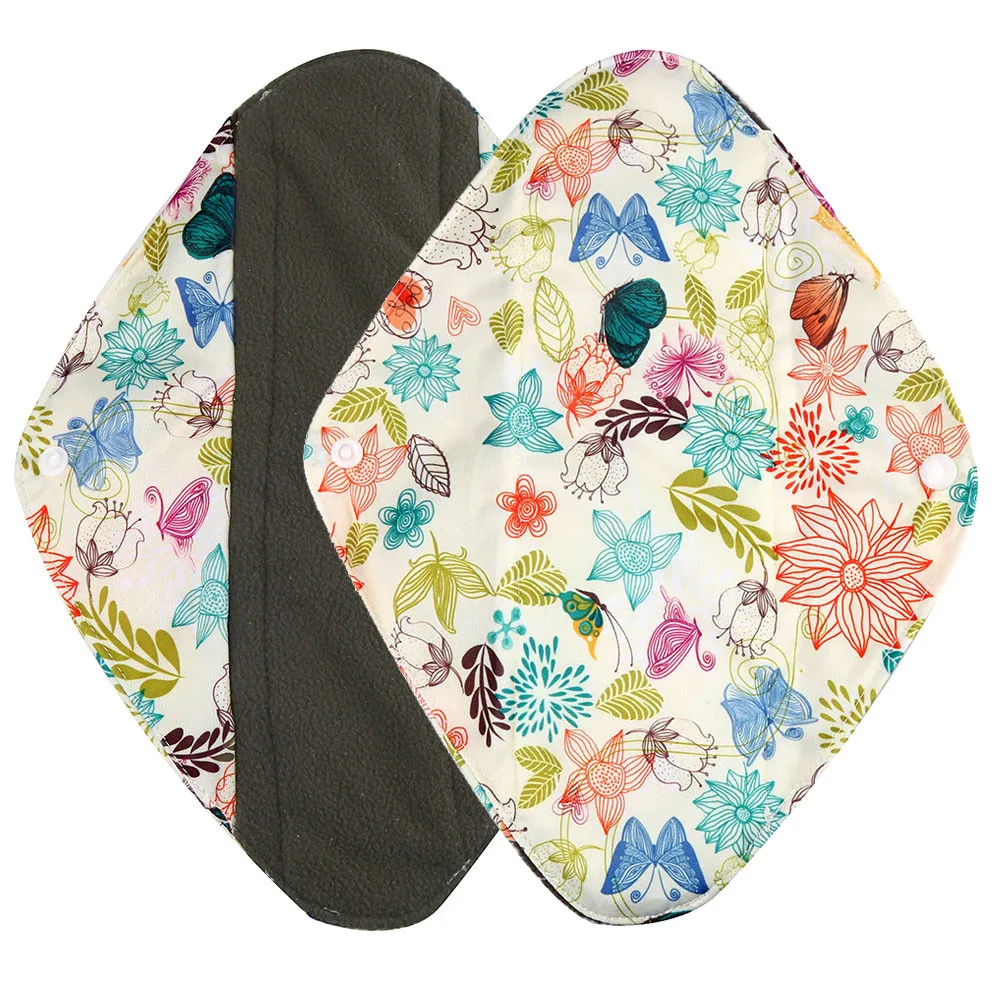 Menstrual Panty Pad Reusable Bamboo Cloth Washable Menstrual Pad Mama Sanitary Towel Pad Menstrual Panty Pads#40