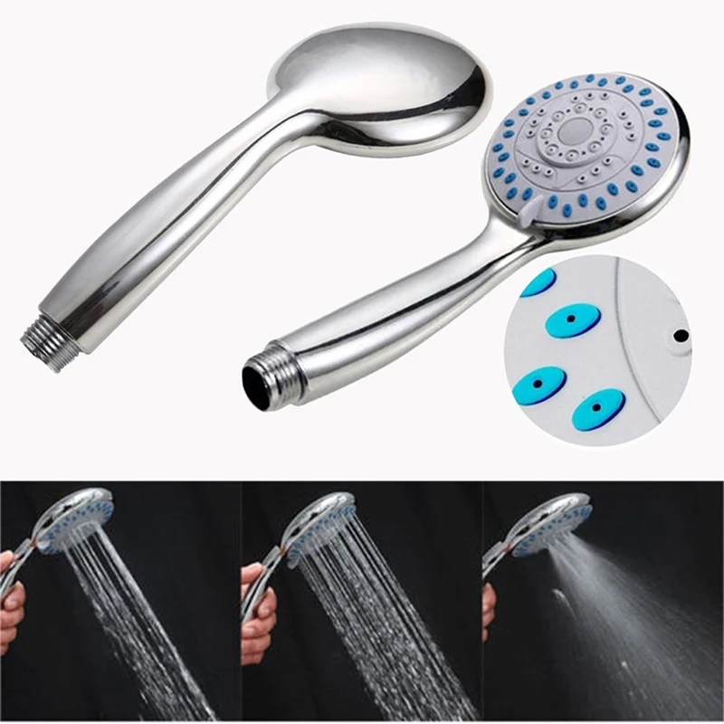 Description Picture 4 of item1pc Bath Shower Adjustable Jetting Shower Head Water Saving Handheld Watersaving Shower Bathroom Accessories