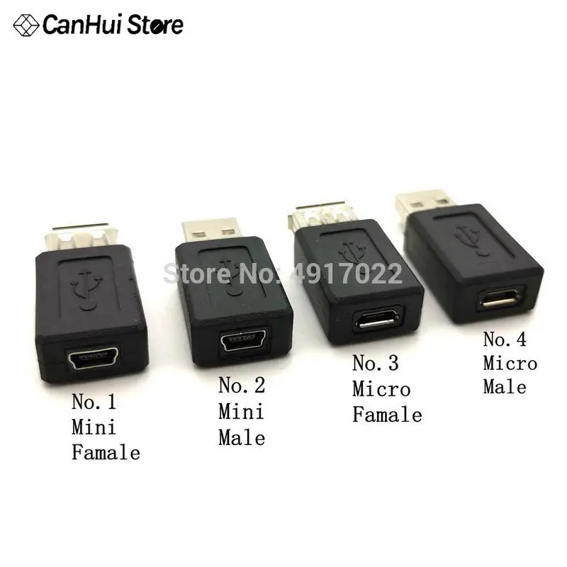 2 шт. переходник с Micro USB на 0 типа A мама|Соединители| |