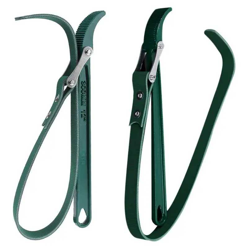 

Auto Car Filter Wrench Rivet Connection Firm Durable Oil Fuel Belt Filter Wrench Anti-skid Lines Anti Slip Handle Spanners