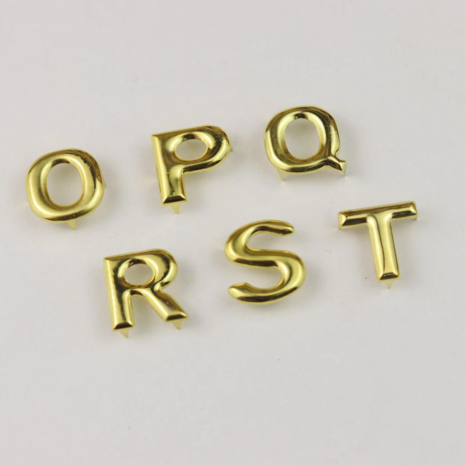26Pcs English Letter Claw Studs Rivets Nailheads for Leathercraft Accessories