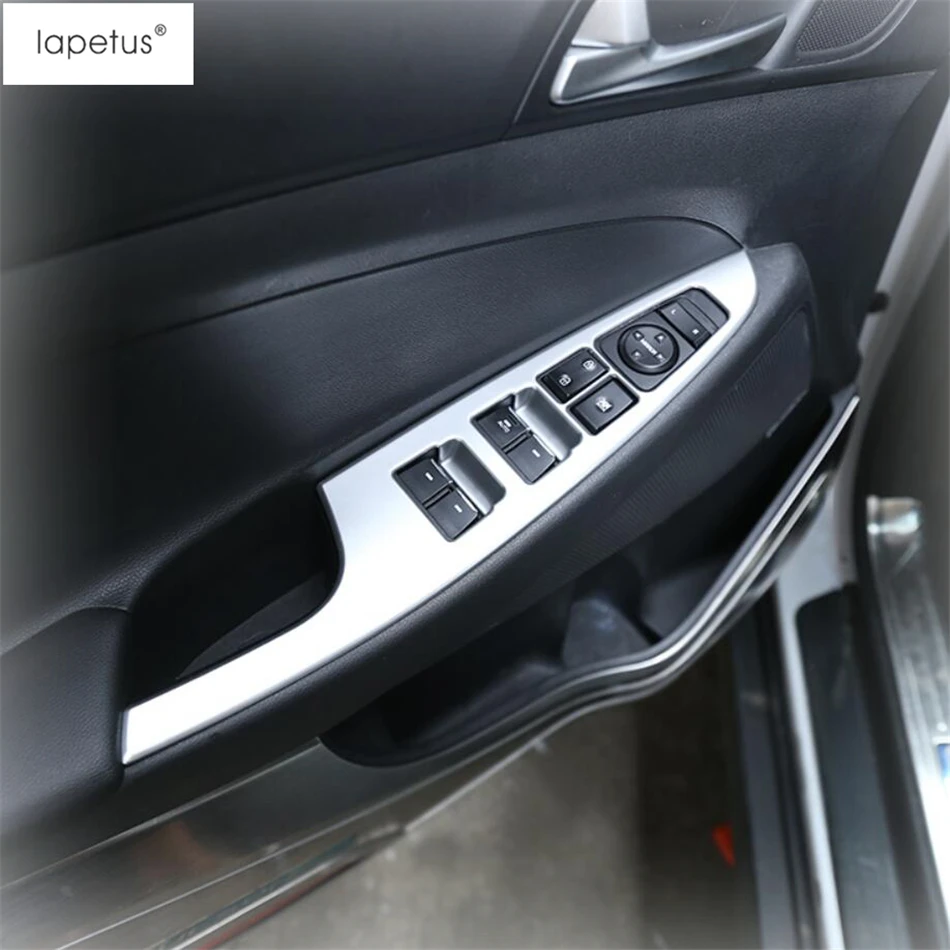 Lapetus аксессуары для hyundai Tucson- дополнительная защита Внутренняя дверь подлокотник окно Лифт кнопка молдинг крышка комплект отделка